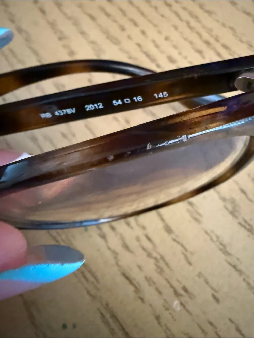 Ray-Ban Women's Brown Tortoiseshell Glasses